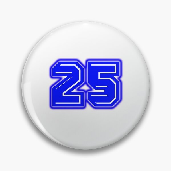 Item preview, Blue Number 25 designed and sold by sport-blue.