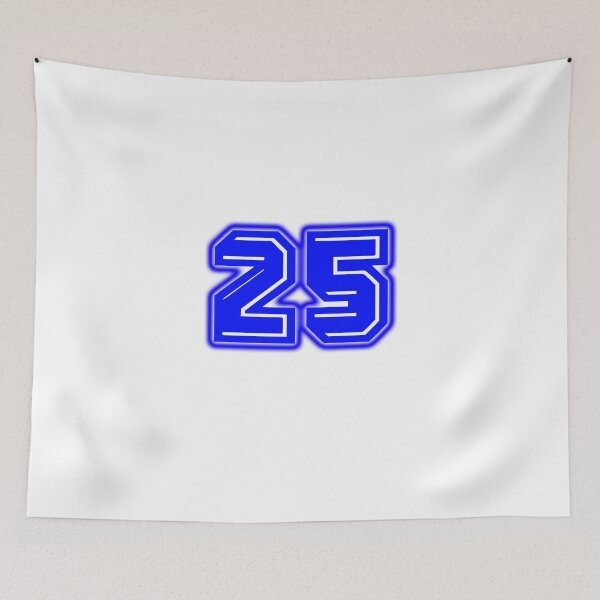 Item preview, Blue Number 25 designed and sold by sport-blue.