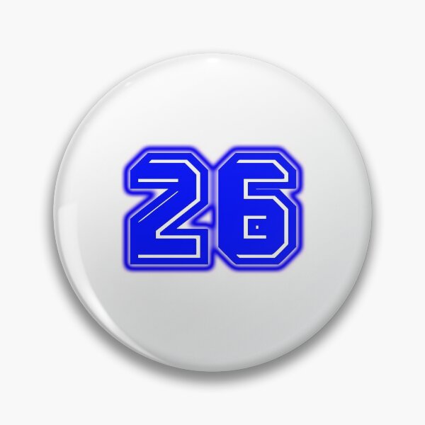 Item preview, Blue Number 26 designed and sold by sport-blue.