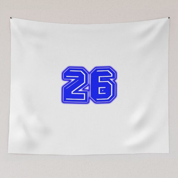 Item preview, Blue Number 26 designed and sold by sport-blue.
