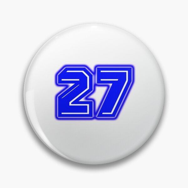Item preview, Blue Number 27 designed and sold by sport-blue.