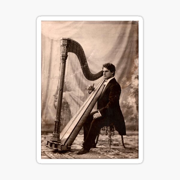 Artikel-Vorschau von DER HARPIST, designt und verkauft von Thelma Ackermann.