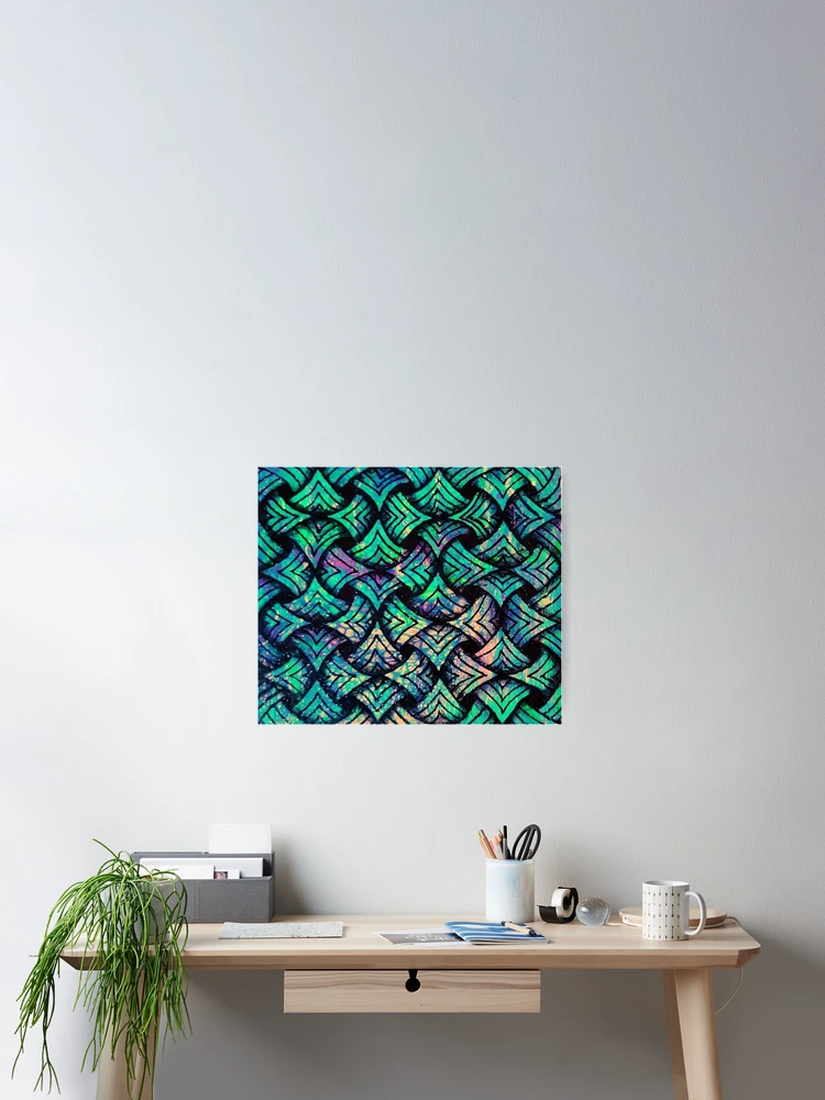 Thumbnail 2 of 3, Poster, Window pattern designed and sold by TheHand-art.