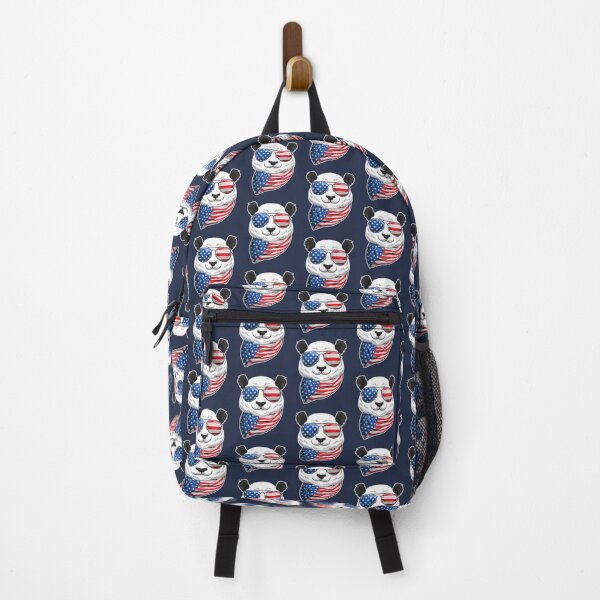 Item preview, American Panda Panda-Merican with 4th of July US Flag designed and sold by Uppercase Tees.