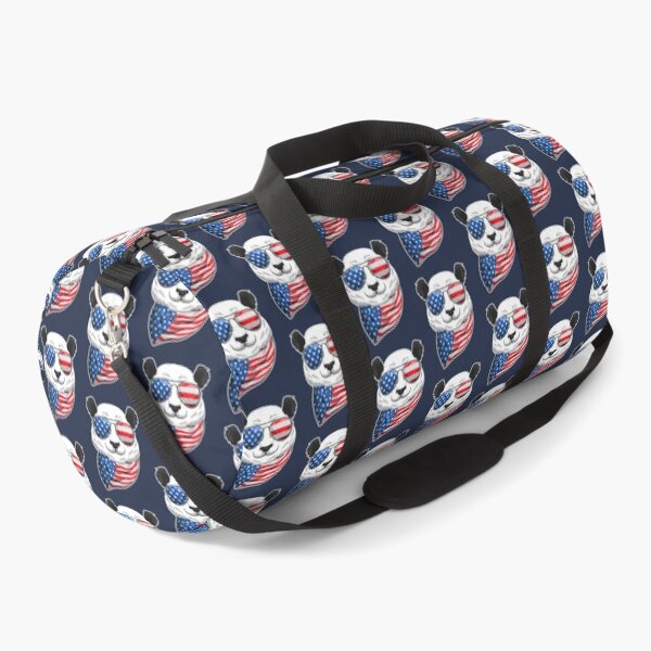 Item preview, American Panda Panda-Merican with 4th of July US Flag designed and sold by Uppercase Tees.