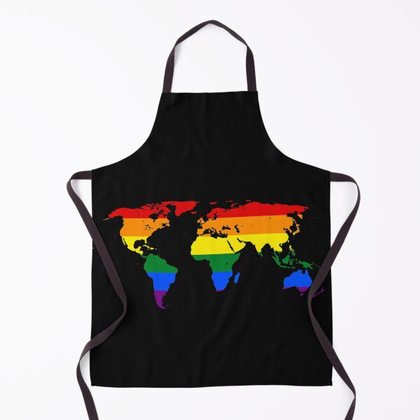 Item preview, Vintage LGBTQ World Map illustration designed and sold by garniturex.