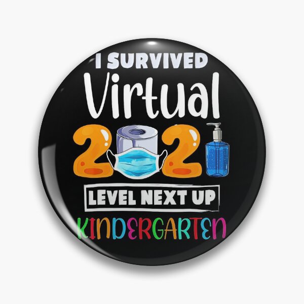 Item preview, I Survived Virtual Kindergarten 2021 Level Up 1st Grade designed and sold by EvanMcguinness.