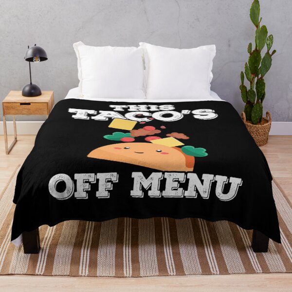 Item preview, This Taco's Off Menu Funny Cute Kawaii Taco designed and sold by Dressed For  Duty.