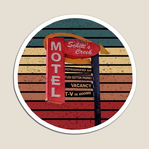 Item preview, Roadside motel, vintage motel, retro motel, humorous tacky motel, retro sunset, vintage vacation, roadside signs designed and sold by The Snarky  Psychologist.