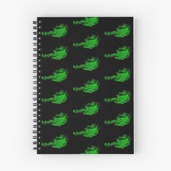 Item preview, Austria Forest Cover Map with Black Background designed and sold by GrasshopperGeo.