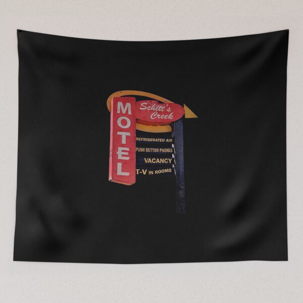 Item preview, Roadside motel, vintage motel, retro motel, humorous tacky motel, retro sunset, vintage vacation, roadside signs designed and sold by The Snarky  Psychologist.