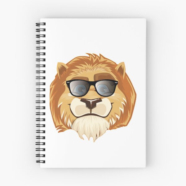 Item preview, Lion with glasses smart look designed and sold by boushramba.