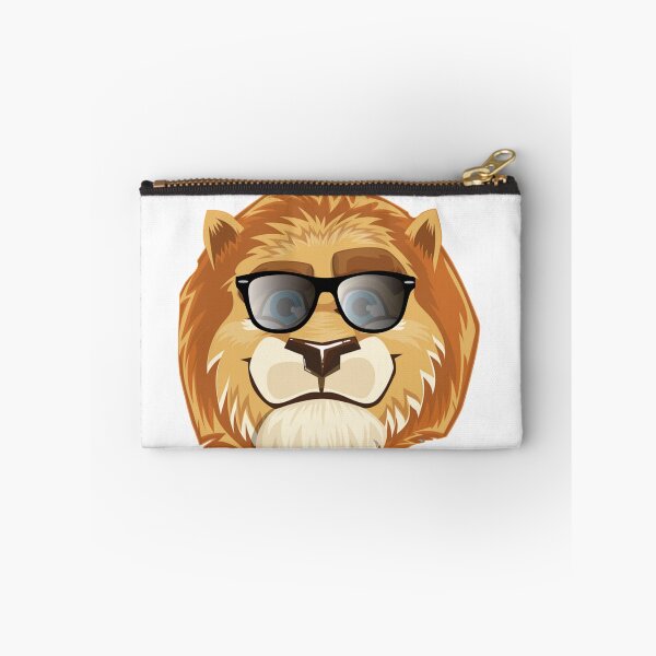 Item preview, Lion with glasses smart look designed and sold by boushramba.