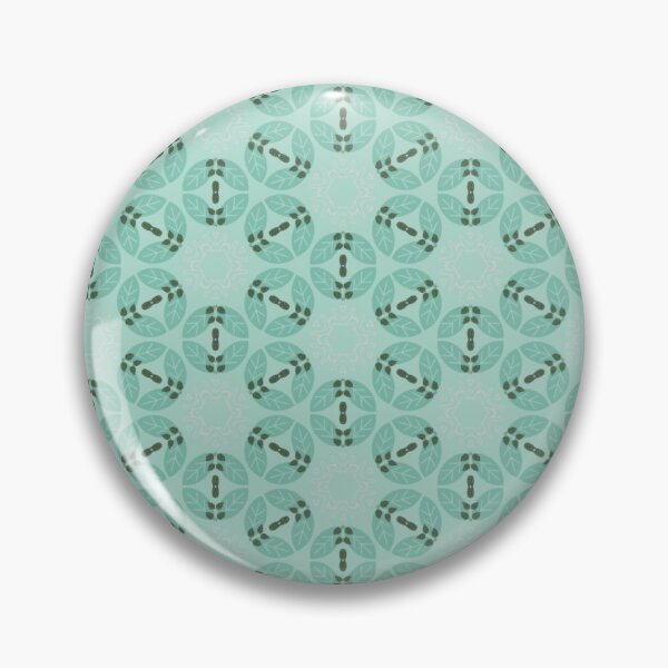 Item preview, Green Leaves and White Abstract Pattern 1 designed and sold by 3rdbrewdesign.