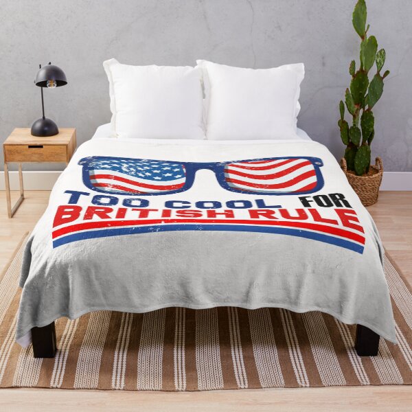 Item preview, Too Cool For British Rule - Funny America vintage USA Sunglasses Flag American Gift for Independence Day 4th of July. designed and sold by ALITOPRINCE.