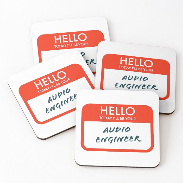 Item preview, Hello, Today I'll Be Your: Audio Engineer designed and sold by Jimmy DeRosa.