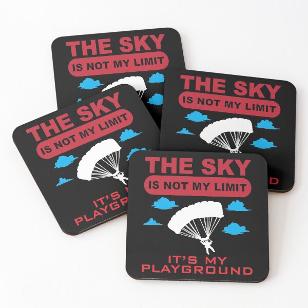 Item preview, Sky Is Not My Limit Skydiver Skydiving designed and sold by MooonTees.