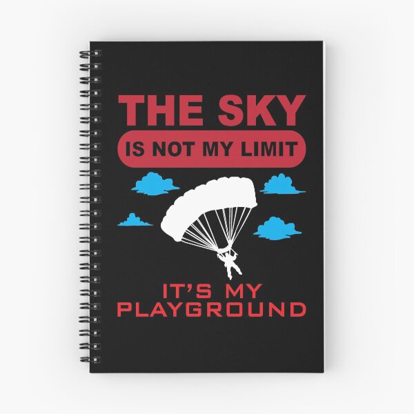 Item preview, Sky Is Not My Limit Skydiver Skydiving designed and sold by MooonTees.