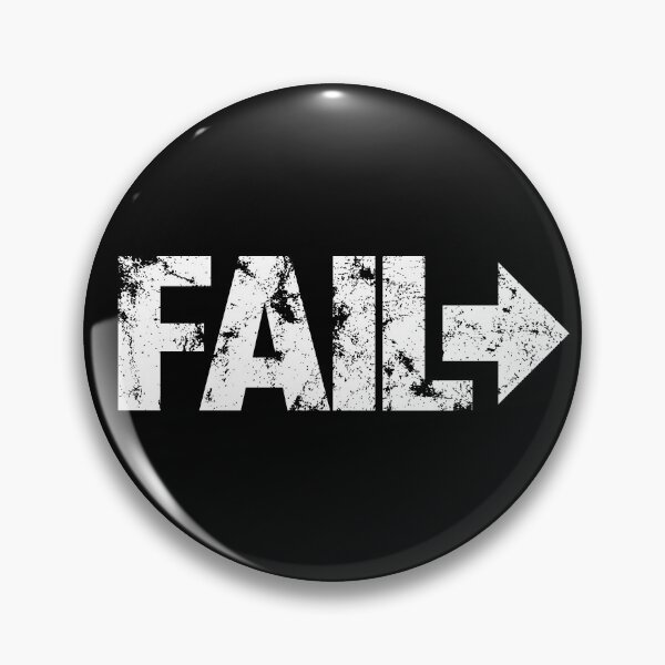 Item preview, Fail Forward (White) Self Motivation designed and sold by BunnyPrinceDegn.