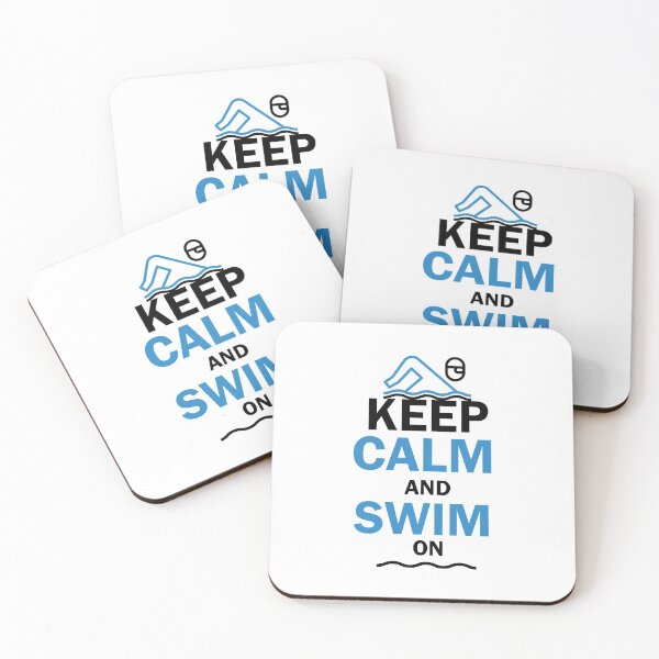 Item preview, Keep Calm And Swim On designed and sold by imaneless.