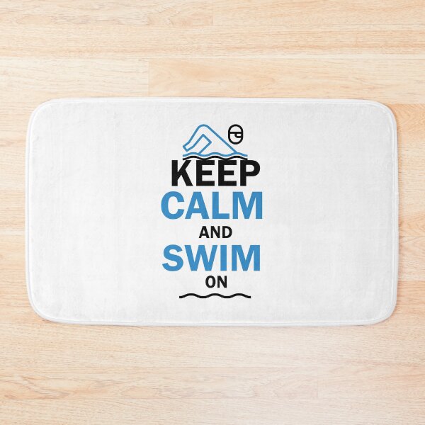Item preview, Keep Calm And Swim On designed and sold by imaneless.