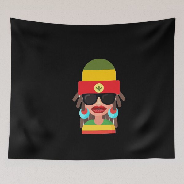 Item preview, Rastafari girl is very cool designed and sold by Mariocii.