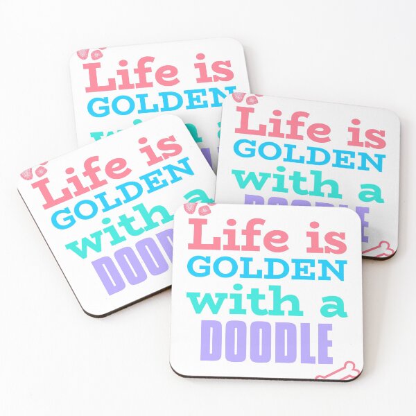 Item preview, Life if golden with a doodle designed and sold by CoryBDesigns.