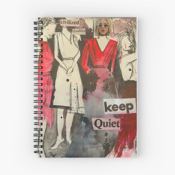 Item preview, Civilized Ladies Keep Quiet Print designed and sold by stellerachael.