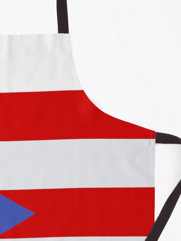Thumbnail 3 of 6, Apron, Puerto Rico Flag designed and sold by CS Cairo.
