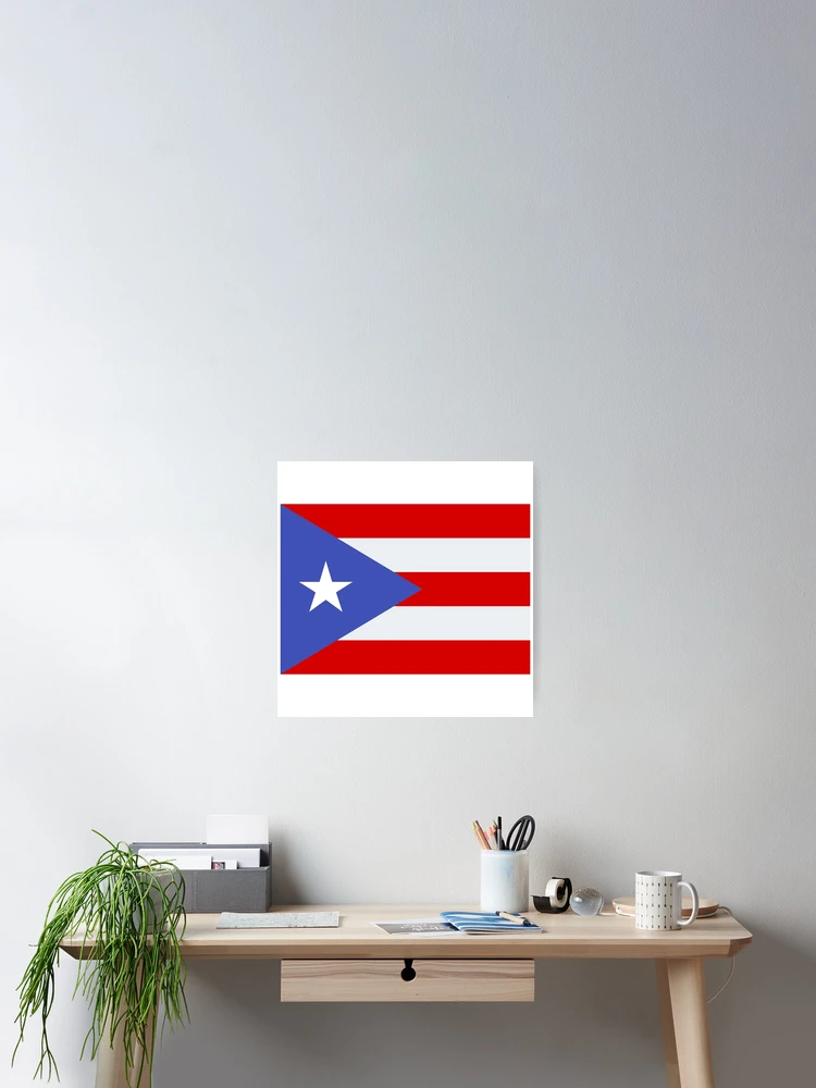 Thumbnail 2 of 3, Poster, Puerto Rico Flag designed and sold by CS Cairo.