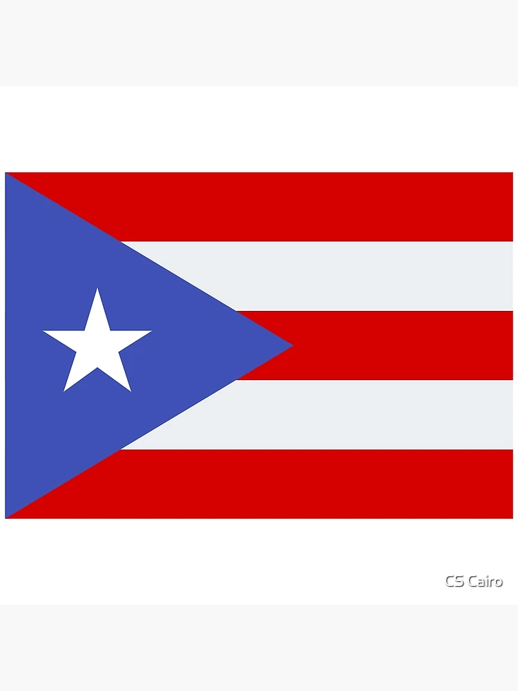 Thumbnail 3 of 3, Poster, Puerto Rico Flag designed and sold by CS Cairo.