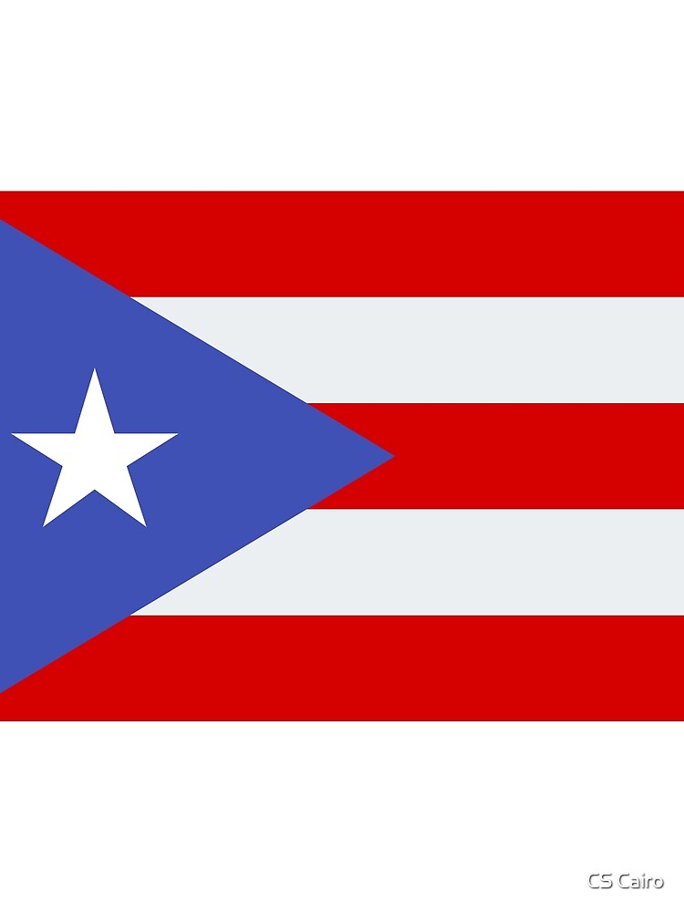 Thumbnail 3 of 3, Scarf, Puerto Rico Flag designed and sold by CSCairo.