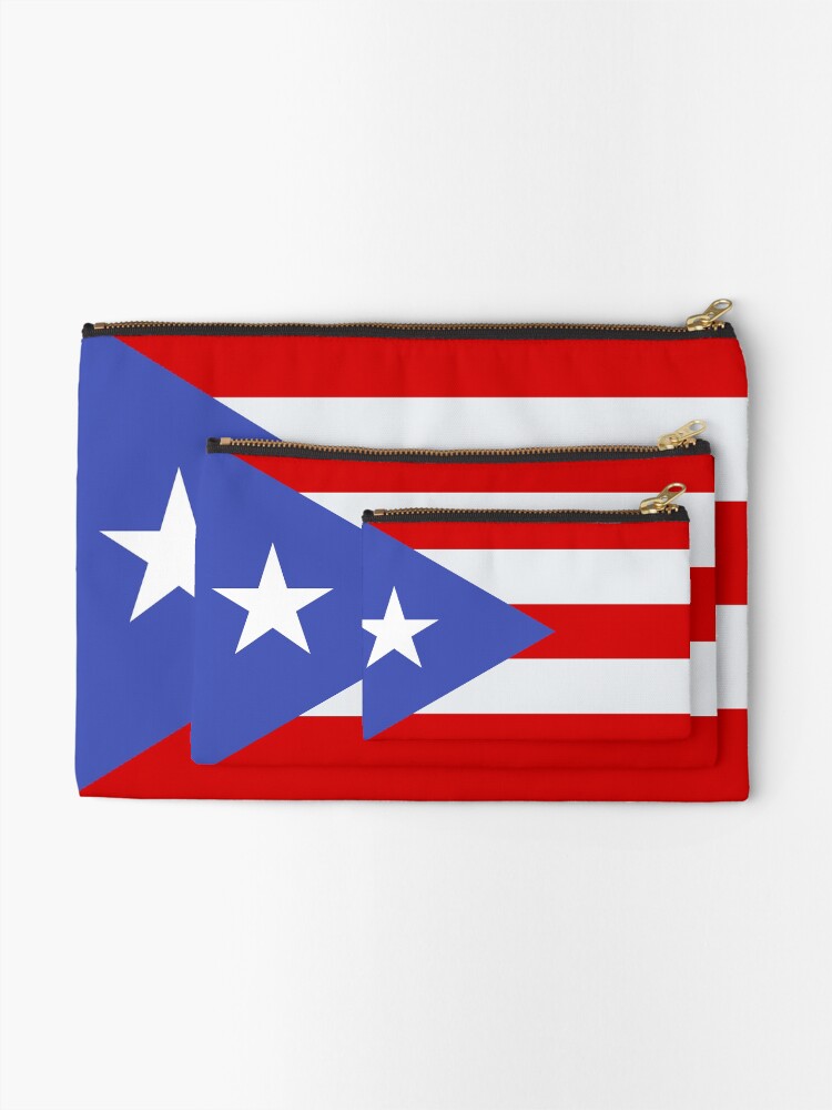 Thumbnail 2 of 4, Zipper Pouch, Puerto Rico Flag designed and sold by CSCairo.