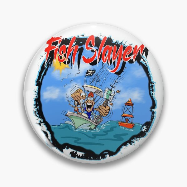Item preview, Fish Slayer Fishing Boat designed and sold by Scottdowell.