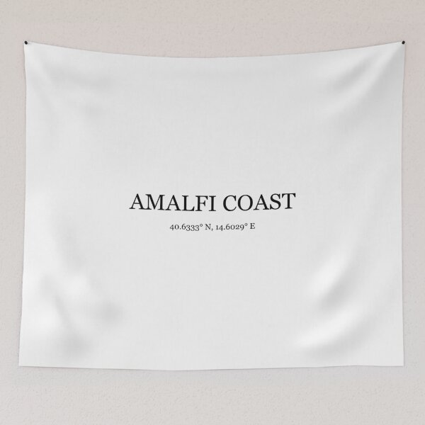 Item preview, Amalfi Coast, Italy Coordinates designed and sold by BellaHope1.