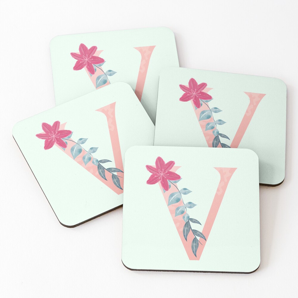 Vista previa del artículo con la obra «Posavasos (lote de 4)», diseñado y vendido por StickerChest.