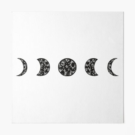 Flat Illustration Lunar Phases Including First Stock Illustration  1065505670 | Shutterstock