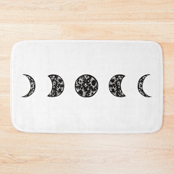 Item preview, Moon Phases (black) designed and sold by TheTrueJack.