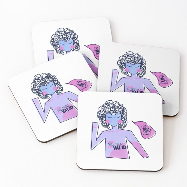 Item preview, Your Scribbles are Valid designed and sold by CreationsbyAe.