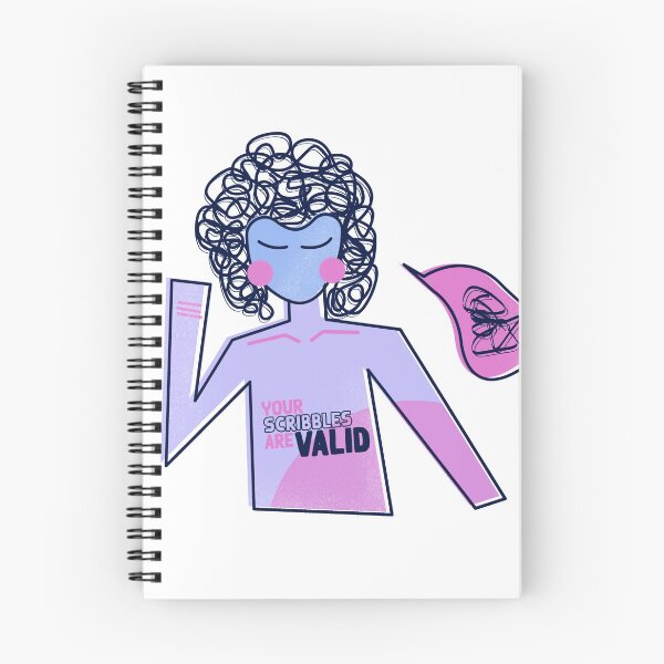 Item preview, Your Scribbles are Valid designed and sold by CreationsbyAe.