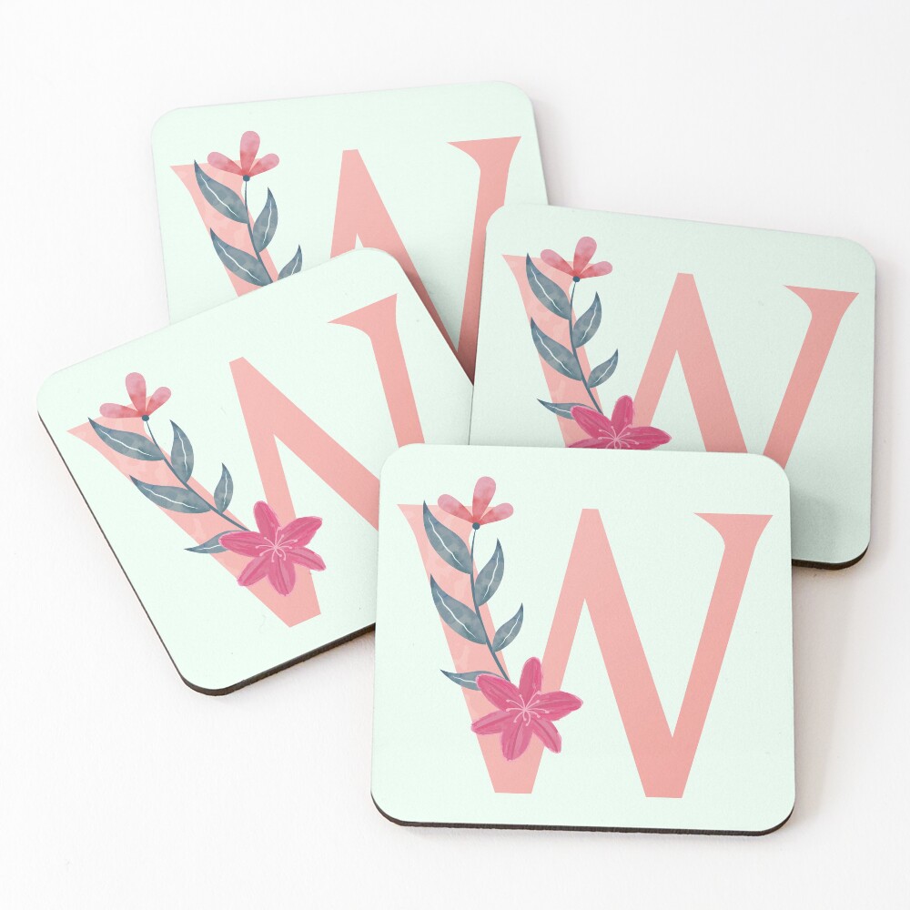Vista previa del artículo con la obra «Posavasos (lote de 4)», diseñado y vendido por StickerChest.