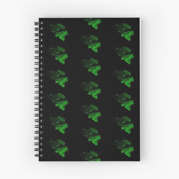 Item preview, Belgium Forest Cover Map with Black Background designed and sold by GrasshopperGeo.