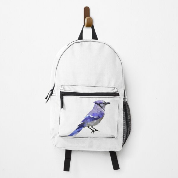 Item preview, Geometric blue jay designed and sold by FloofCat.