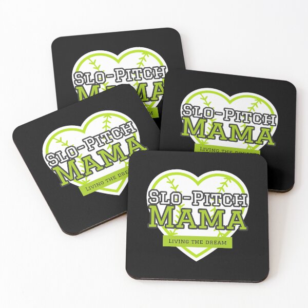 Item preview, Slo-Pitch Mama-Green designed and sold by VJKTees.