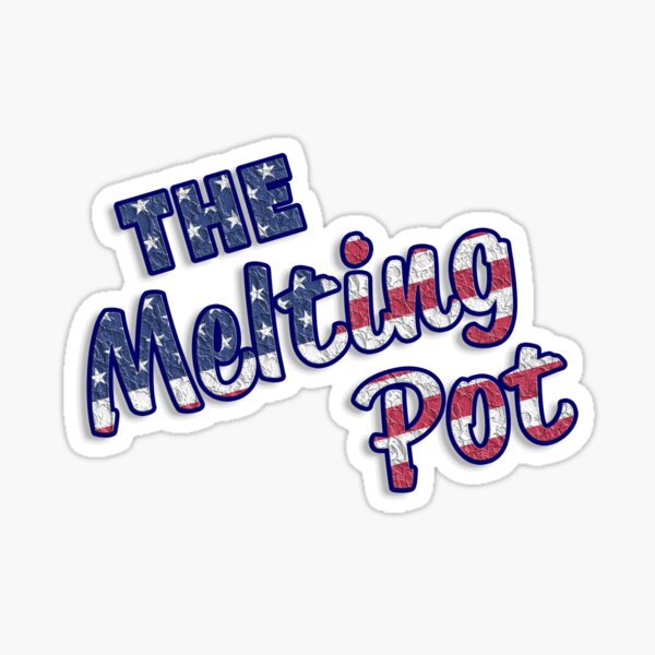 Artikel-Vorschau von Vintage The Melting Pot Typografie, designt und verkauft von garniturex.