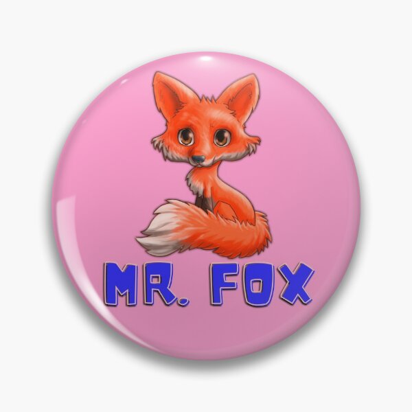 Artikelvorschau, Herr Fox als Rot. Fantastischer Fuchs-Cartoon im Rot. entworfen und verkauft von SuvrasaiMerch.