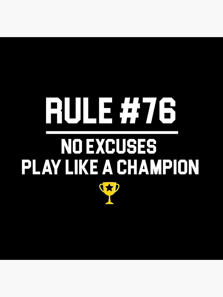 Wedding Crashers Quote Rule 76 No Excuses Play Like A Champion