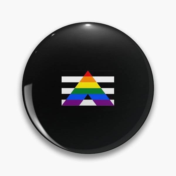 Item preview, Straight ally flag designed and sold by BruceDCrocodile.