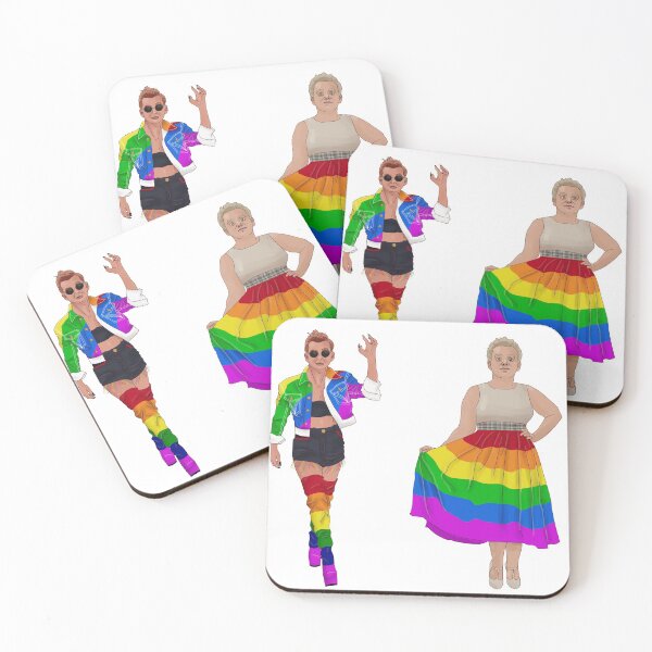 Item preview, An Angel and A Demon At Pride (Transparent) designed and sold by ArtsyAllou.