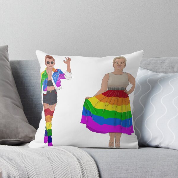 Item preview, An Angel and A Demon At Pride (Transparent) designed and sold by ArtsyAllou.